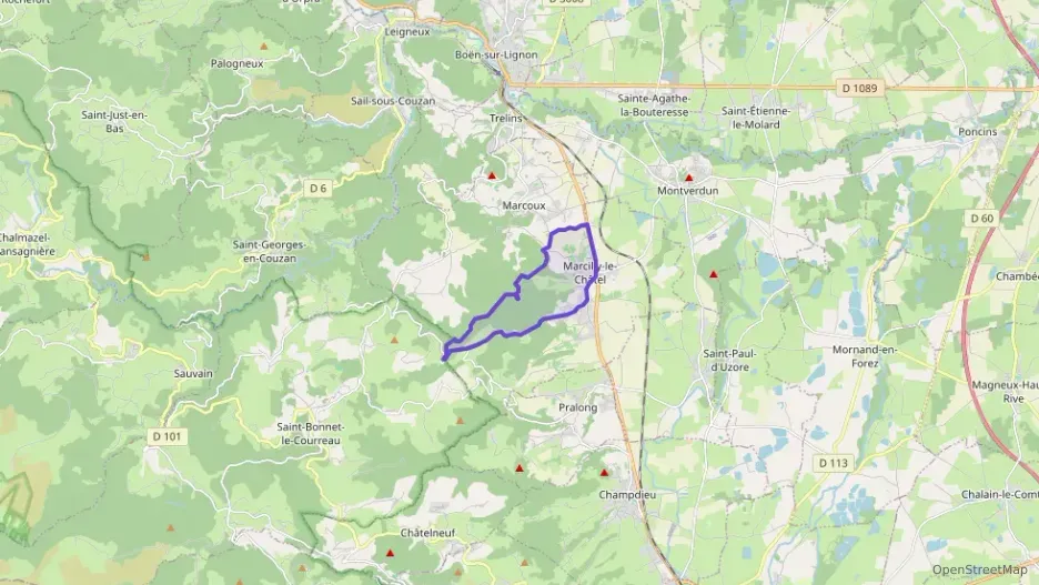 Maison 120 m² quatre pièces à vendre à Marcilly-le-Châtel Maison 120 m² quatre pièces à vendre à Marcilly-le-Châtel