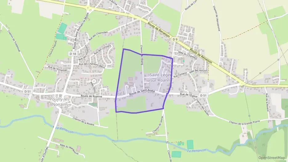 Maison 76 m² quatre pièces à vendre à Saint-Léger-sur-Roanne