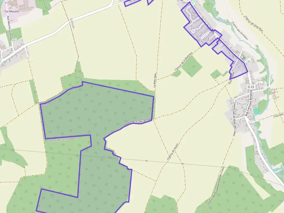 Maison 84 m² quatre pièces à vendre à Estissac