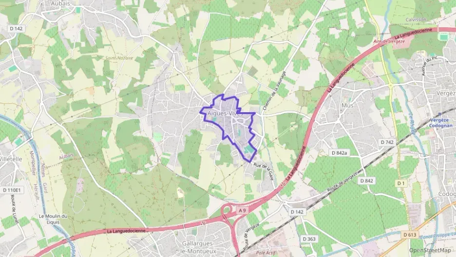 Maison 115 m² trois pièces à vendre à Aigues-Vives Maison 115 m² trois pièces à vendre à Aigues-Vives