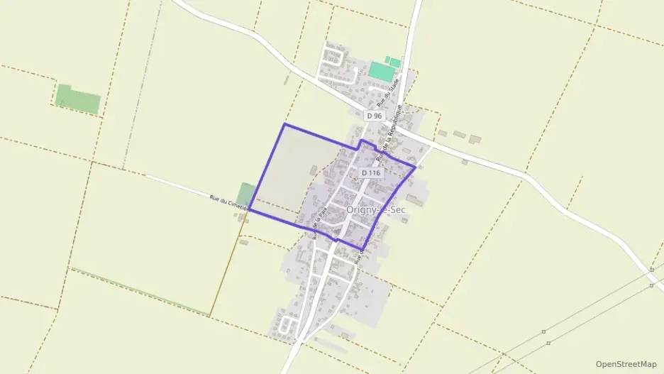 Maison 87 m² quatre pièces à vendre à Origny-le-Sec