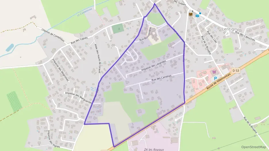 Maison 95 m² quatre pièces à vendre à Lentigny