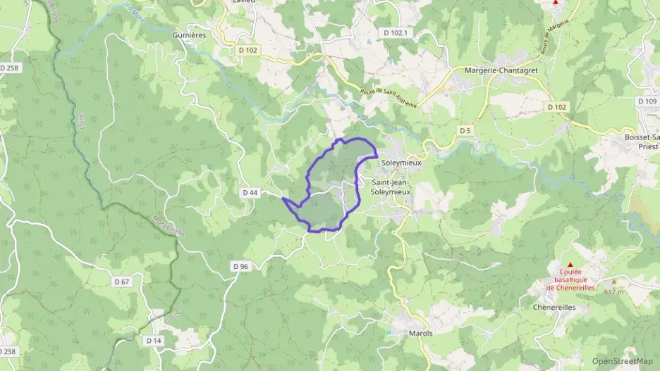 Maison 50 m² deux pieces à vendre à Saint-Jean-Soleymieux