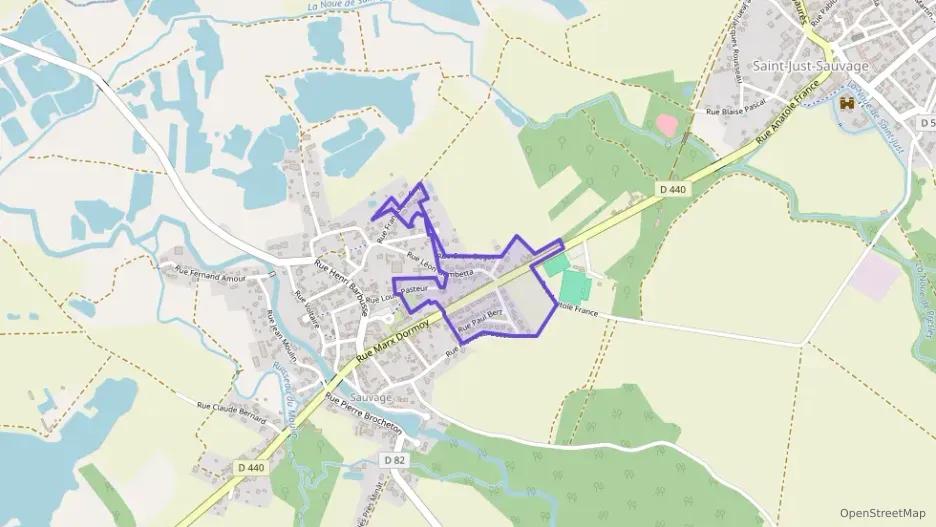 Maison 79 m² trois pièces à vendre à Saint-Just-Sauvage