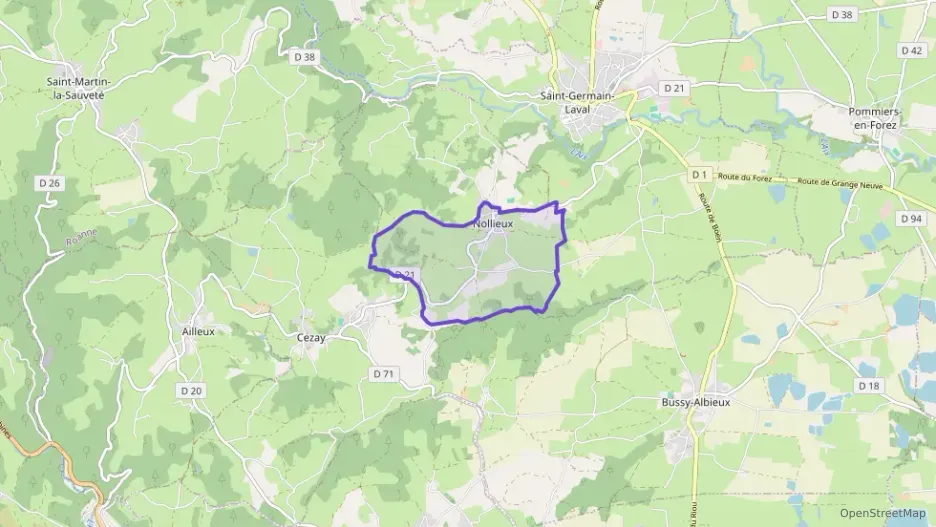 Maison 70 m² trois pièces à vendre à Nollieux Maison 70 m² trois pièces à vendre à Nollieux