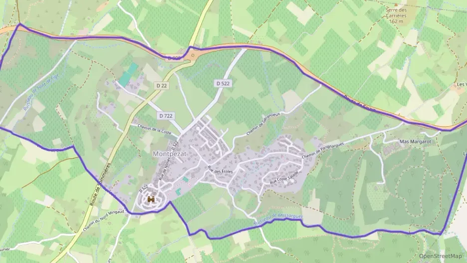 Maison 90 m² quatre pièces à vendre à Montpezat