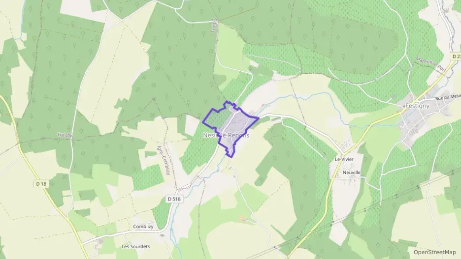 Maison 53 m² deux pieces à vendre à Nesle-le-Repons
