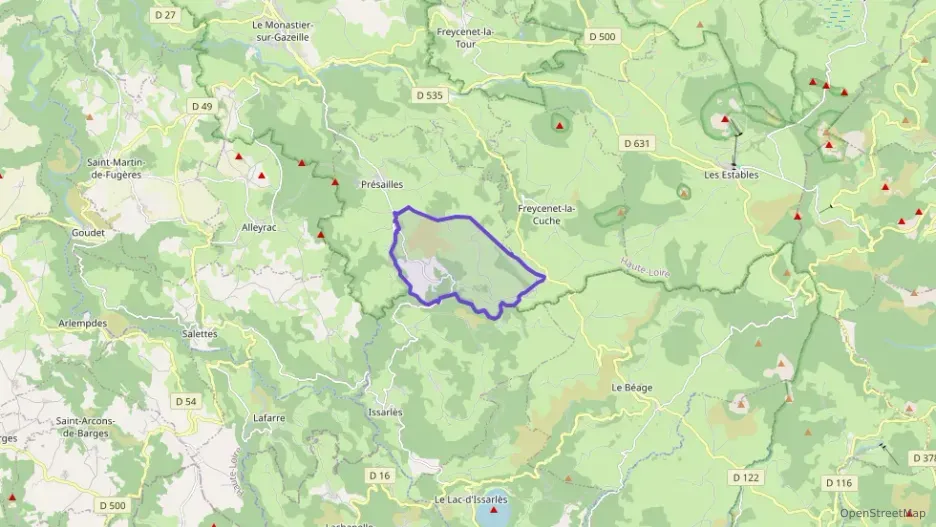 Maison 48 m² trois pièces à vendre à Présailles