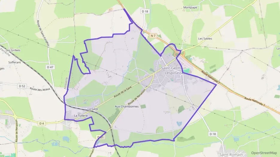 Maison 104 m² quatre pièces à vendre à Saint-Germain-Lespinasse