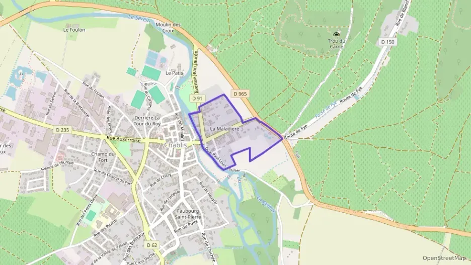 Maison 140 m² cinq pièces à vendre à Chablis