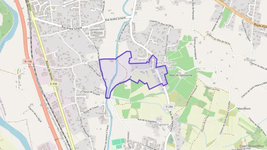 Maison 78 m² quatre pièces à vendre à Saint-Hilaire-de-Brethmas