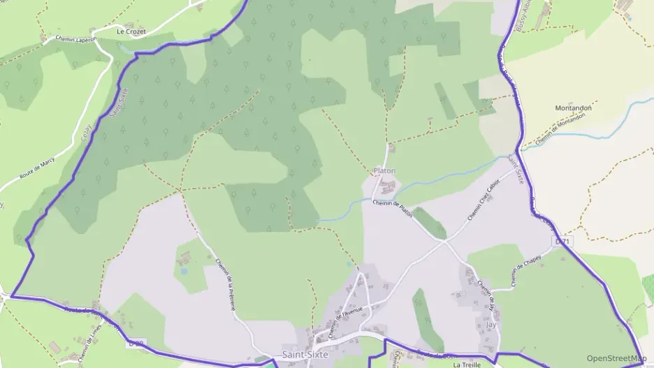 Maison 90 m² quatre pièces à vendre à Saint-Sixte