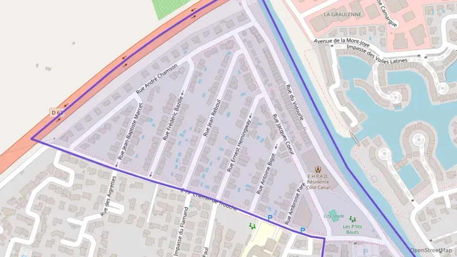 Maison 90 m² quatre pièces à vendre à Aigues-Mortes
