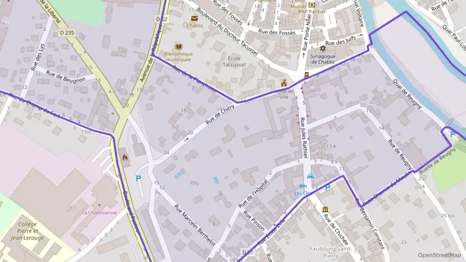 Maison 63 m² quatre pièces à vendre à Chablis