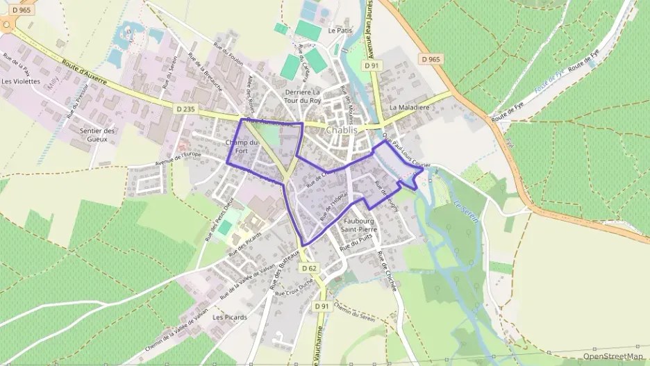 Maison 63 m² quatre pièces à vendre à Chablis