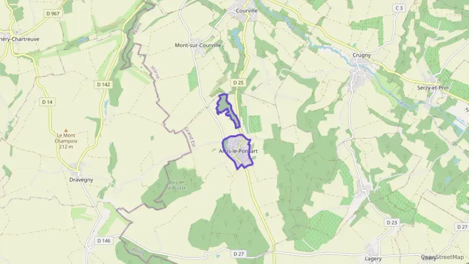 Maison 106 m² cinq pièces à vendre à Arcis-le-Ponsart