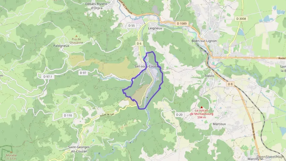 Maison 110 m² trois pièces à vendre à Sail-sous-Couzan Maison 110 m² trois pièces à vendre à Sail-sous-Couzan