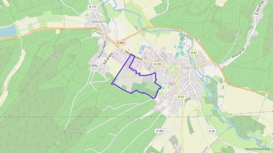 Maison 130 m² six pièces à vendre à Chablis