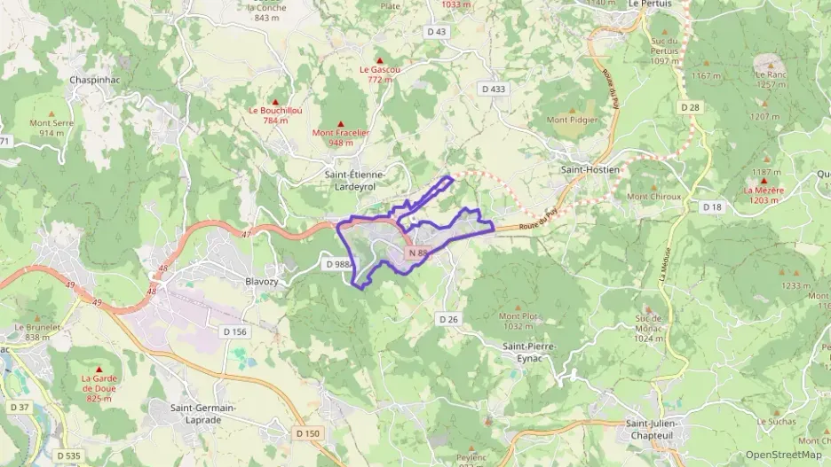 Maison 95 m² six pièces à vendre à Saint-Pierre-Eynac Maison 95 m² six pièces à vendre à Saint-Pierre-Eynac