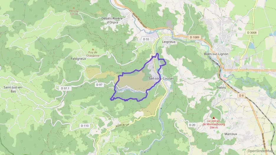 Maison 74 m² quatre pièces à vendre à Sail-sous-Couzan