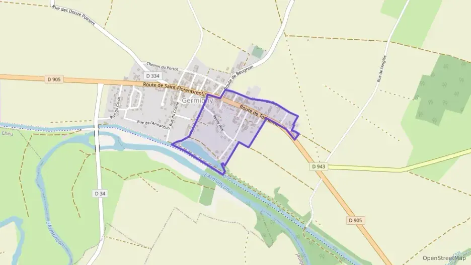 Maison 95 m² cinq pièces à vendre à Germigny Maison 95 m² cinq pièces à vendre à Germigny