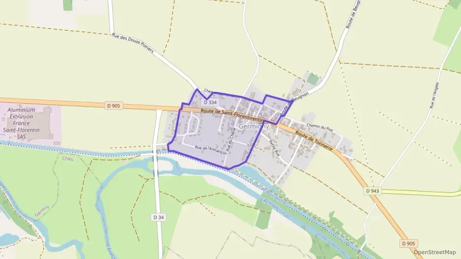 Maison 90 m² quatre pièces à vendre à Germigny
