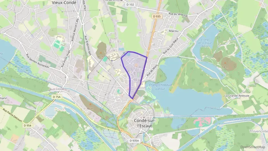 Maison 81 m² cinq pièces à vendre à Condé-sur-l`Escaut