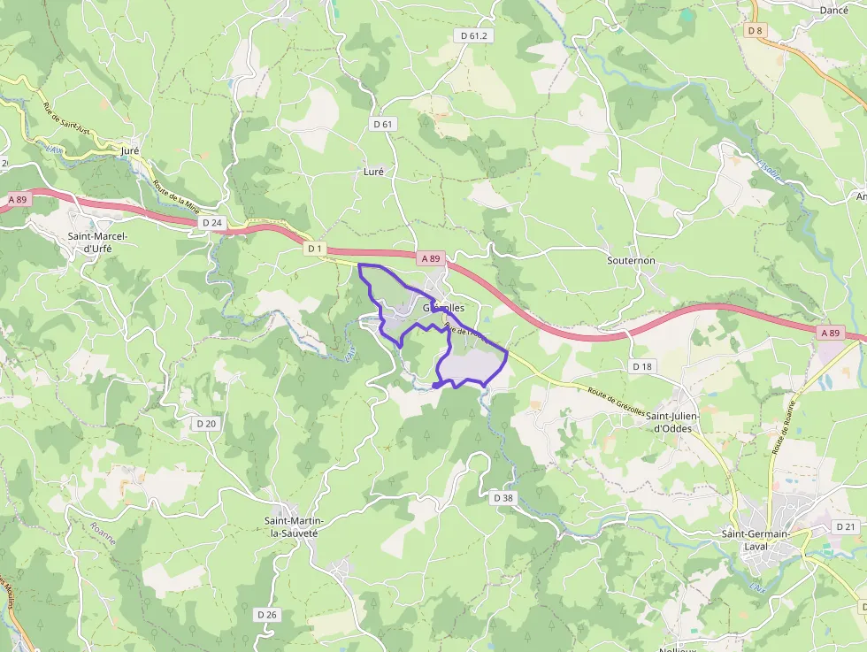 Maison 90 m² quatre pièces à vendre à Grézolles