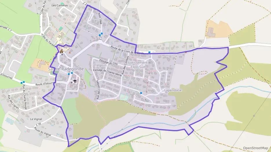 Maison 80 m² deux pieces à vendre à Sainte-Radegonde