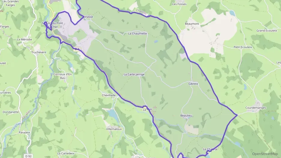 Maison 88 m² trois pièces à vendre à Dontreix