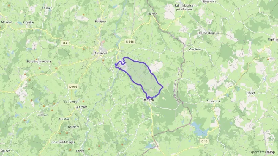 Maison 88 m² trois pièces à vendre à Dontreix