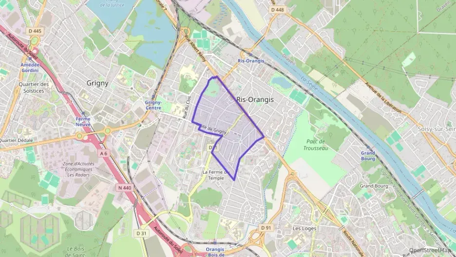 Maison 80 m² quatre pièces à vendre à Ris-Orangis