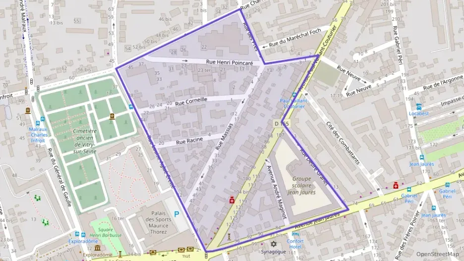 Maison 45 m² trois pièces à vendre à Vitry-sur-Seine