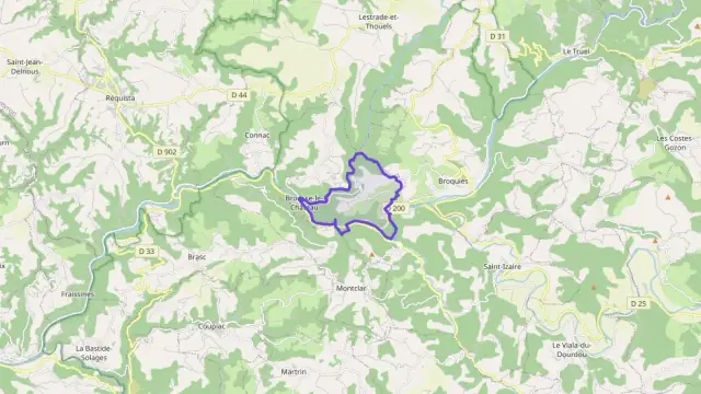 Maison 70 m² trois pièces à vendre à Brousse-le-Château