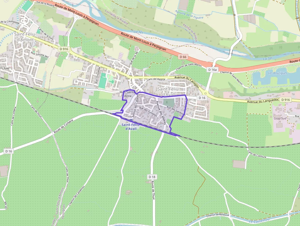 Maison 87 m² trois pièces à vendre à Saint-Féliu-d`Avall