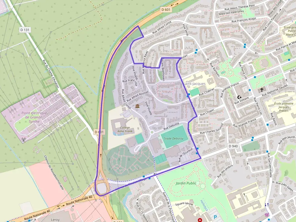 Maison 74 m² quatre pièces à vendre à Grande-Synthe