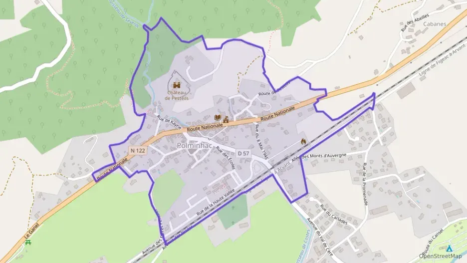 Maison 67 m² quatre pièces à vendre à Polminhac Maison 67 m² quatre pièces à vendre à Polminhac