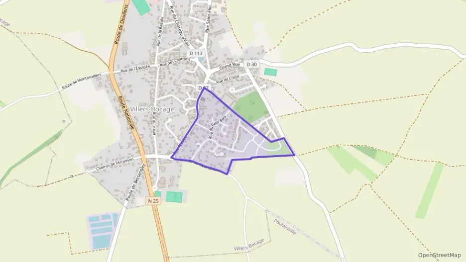 Maison 87 m² cinq pièces à vendre à Villers-Bocage Maison 87 m² cinq pièces à vendre à Villers-Bocage