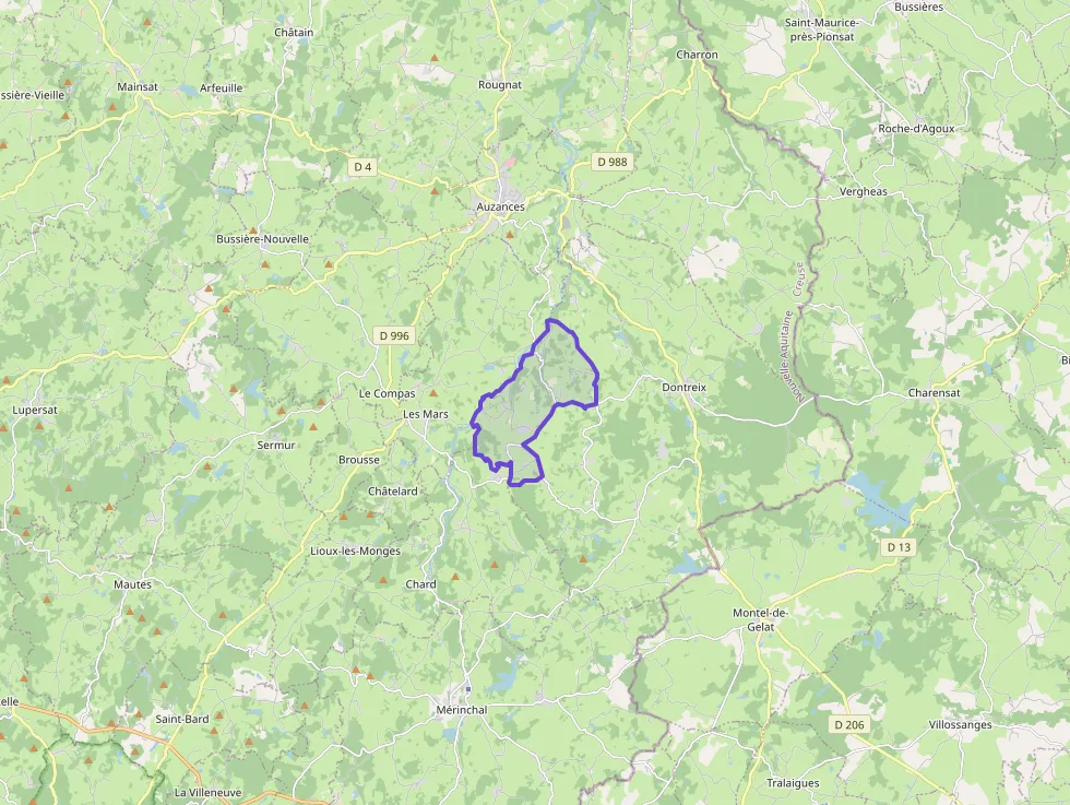 Maison 93 m² quatre pièces à vendre à Dontreix