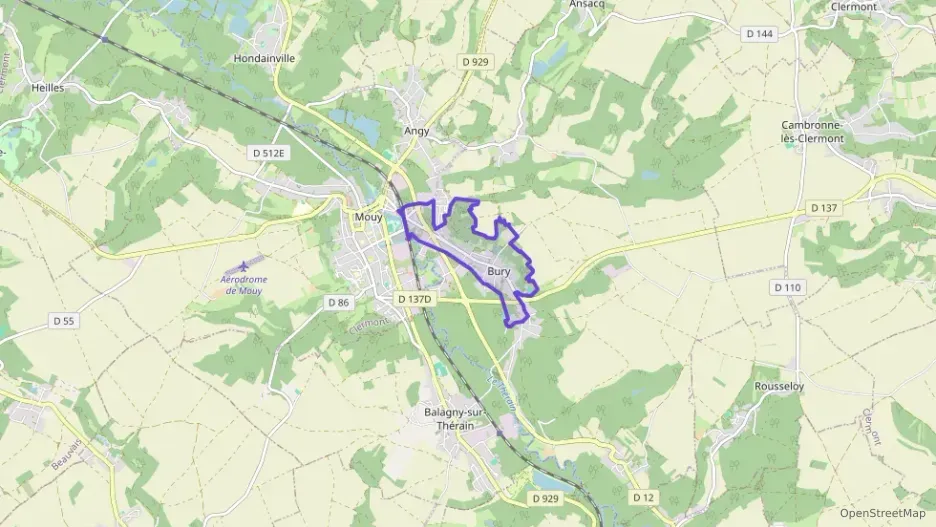 Maison 120 m² quatre pièces à vendre à Bury