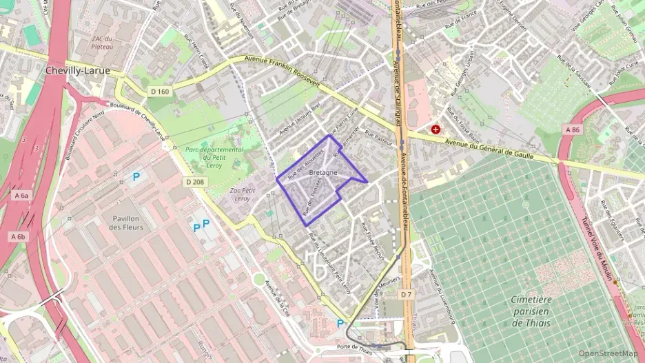 Maison 90 m² cinq pièces à vendre à Chevilly-Larue