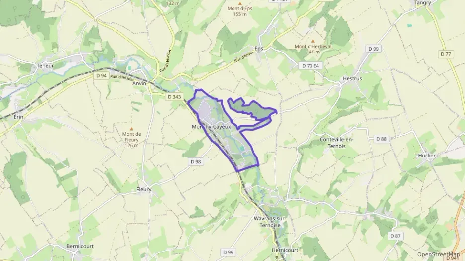 Maison 66 m² trois pièces à vendre à Monchy-Cayeux