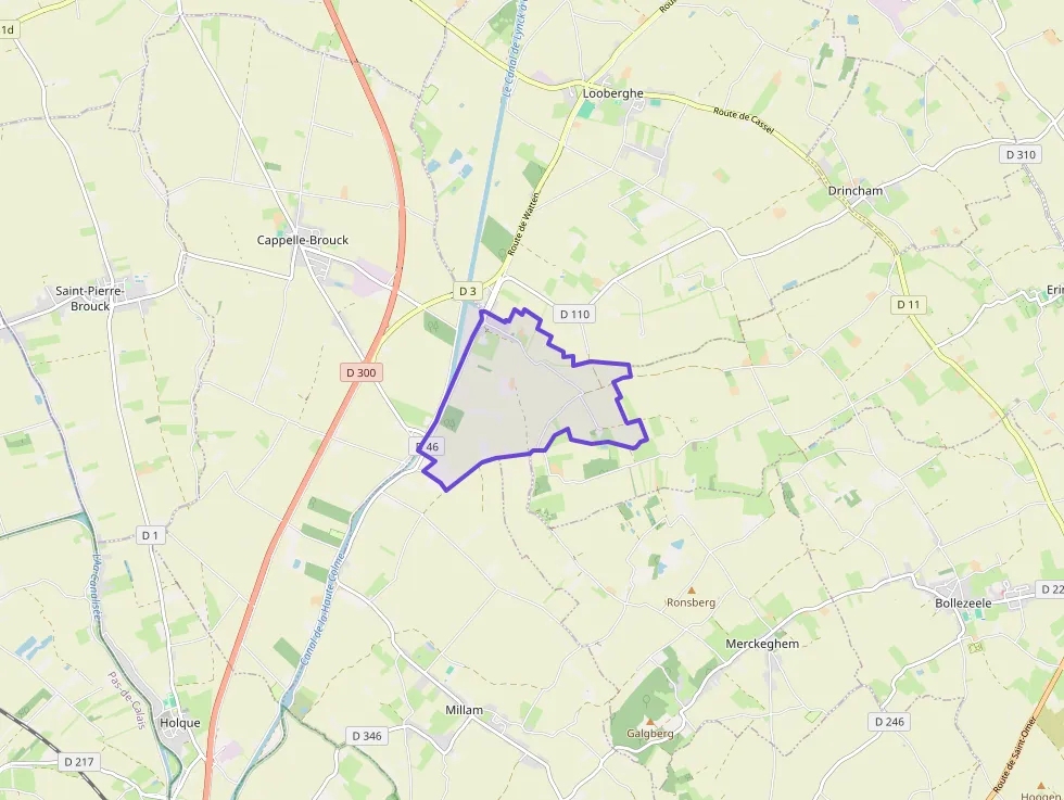 Maison 96 m² trois pièces à vendre à Merckeghem