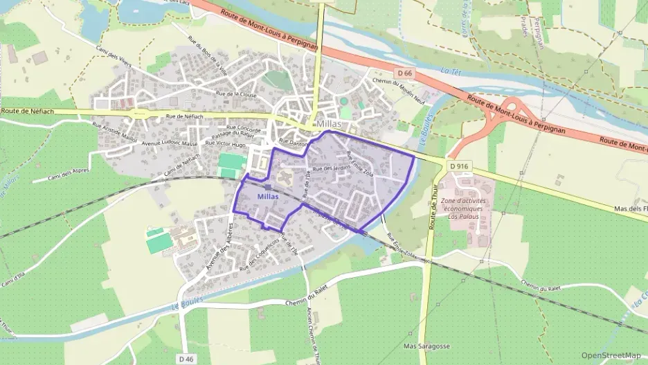Maison 94 m² quatre pièces à vendre à Millas