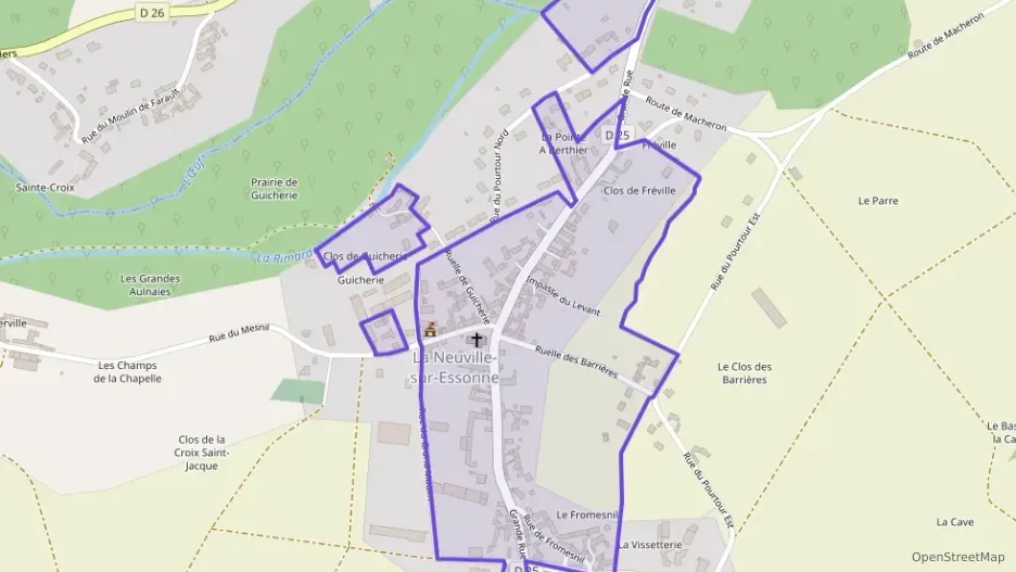 Maison 140 m² cinq pièces à vendre à La Neuville-sur-Essonne