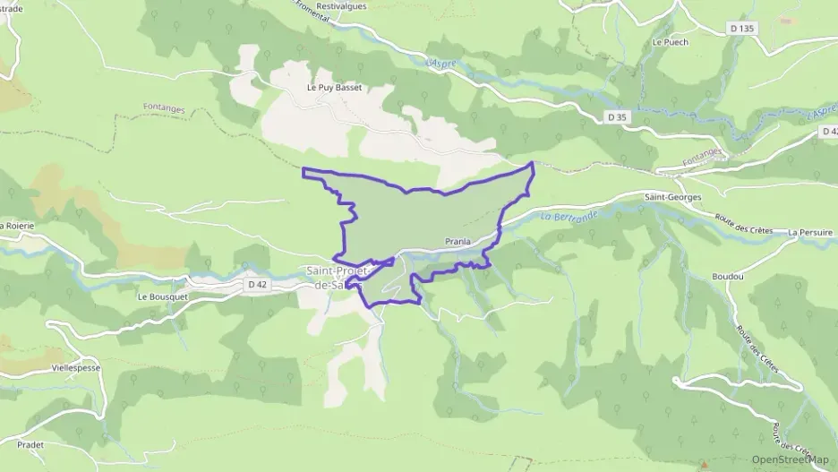 Maison 54 m² trois pièces à vendre à Saint-Projet-de-Salers