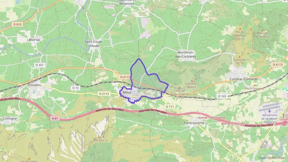 Maison 60 m² trois pièces à vendre à Moux