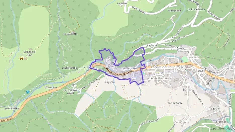 Maison 74 m² quatre pièces à vendre à Labastide-Rouairoux