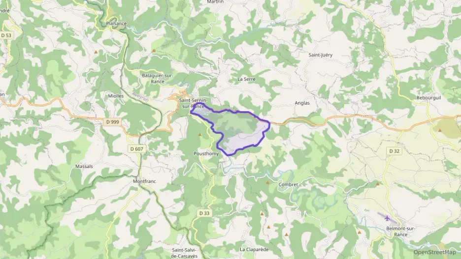 Maison 136 m² cinq pièces à vendre à Saint-Sernin-sur-Rance