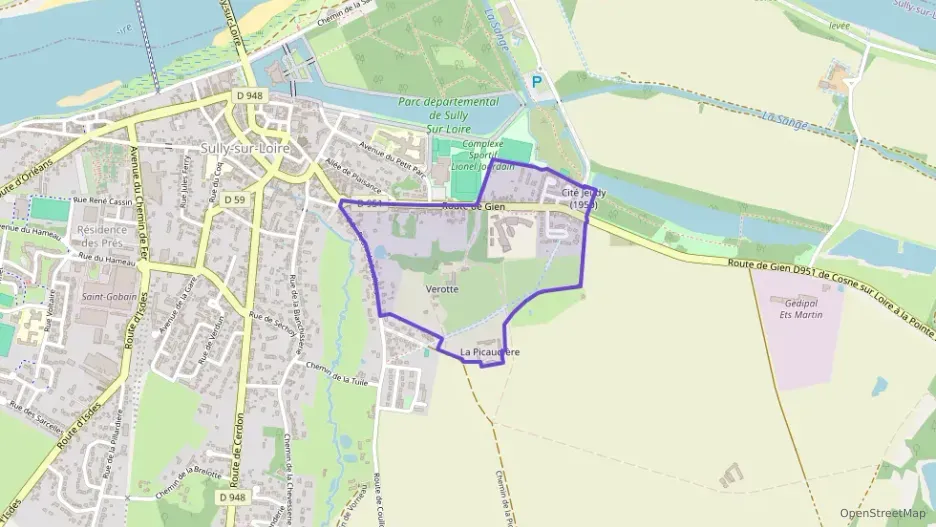 Maison 85 m² trois pièces à vendre à Sully-sur-Loire Maison 85 m² trois pièces à vendre à Sully-sur-Loire